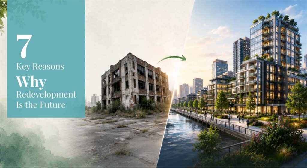 7 Key Reasons Why Redevelopment Is the Future